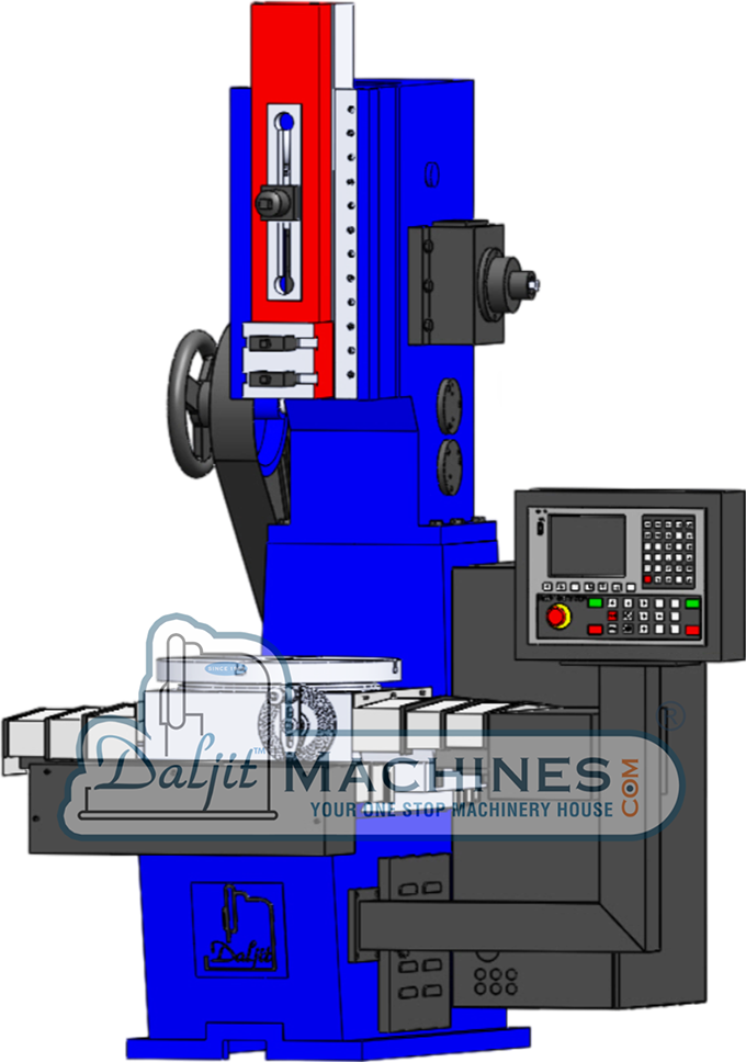 DS-16 - 2 AXIS (X,Y) PLC / CNC - Extra Heavy Duty Slotting Machine