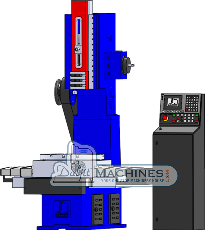 DS-24 - 2 AXIS (X,Y) PLC / CNC - Extra Heavy Duty Slotting Machine