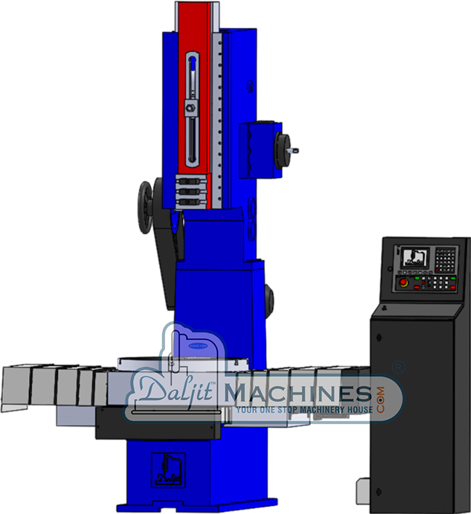 DS-30 - 3 AXIS (X,Y) PLC / CNC - Extra Heavy Duty Slotting Machine