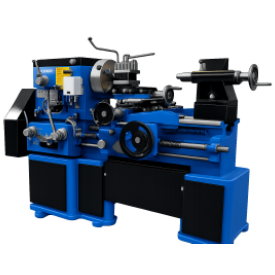 DL-4.5 - V Belts and Semi Geared Lathe Machine