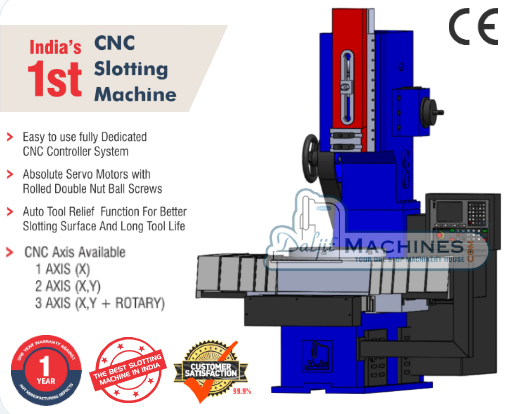 Slotting machine by Daljit Machines