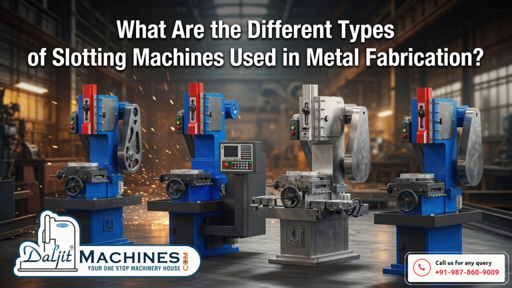 What Are the Different Types of Slotting Machines Used in Metal Fabrication?