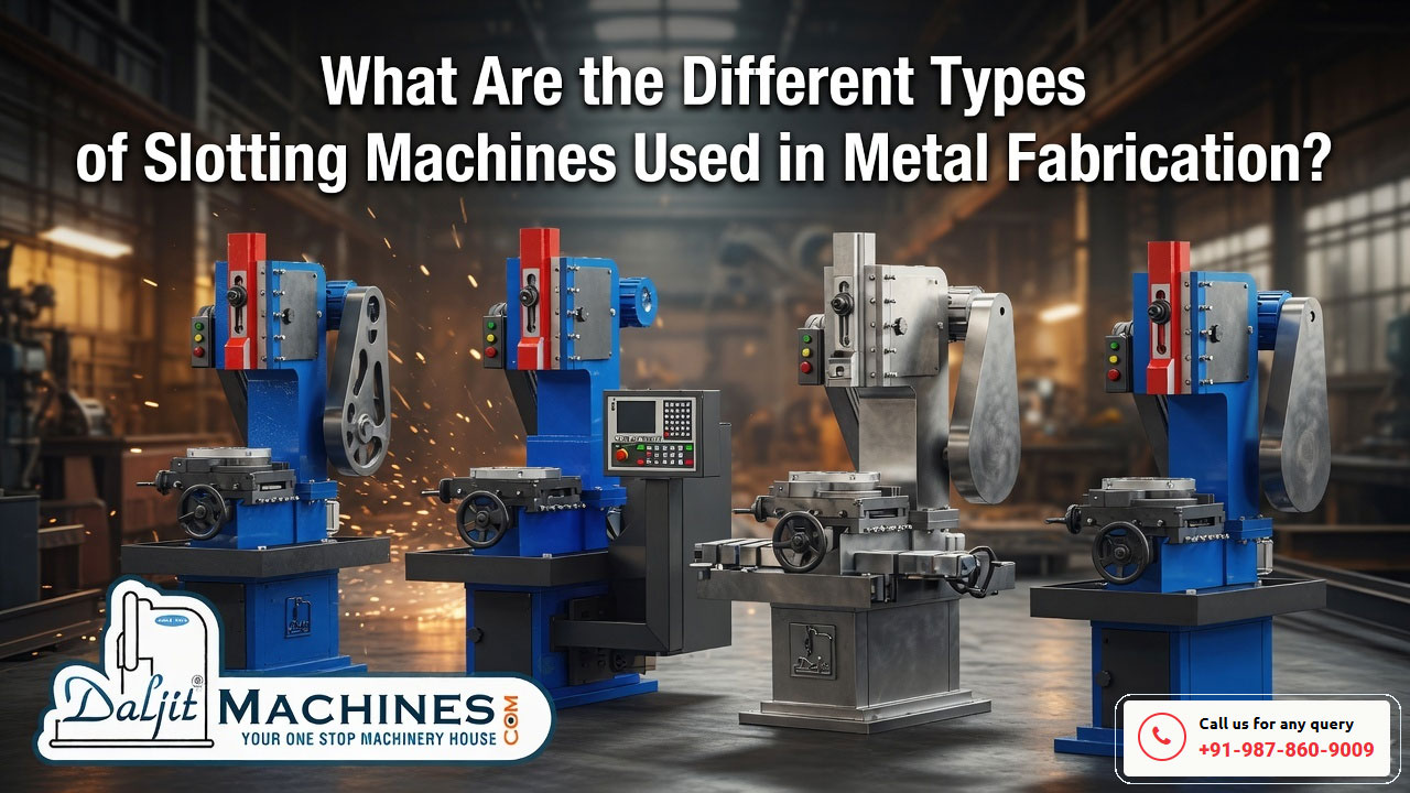 What Are the Different Types of Slotting Machines Used in Metal Fabrication?